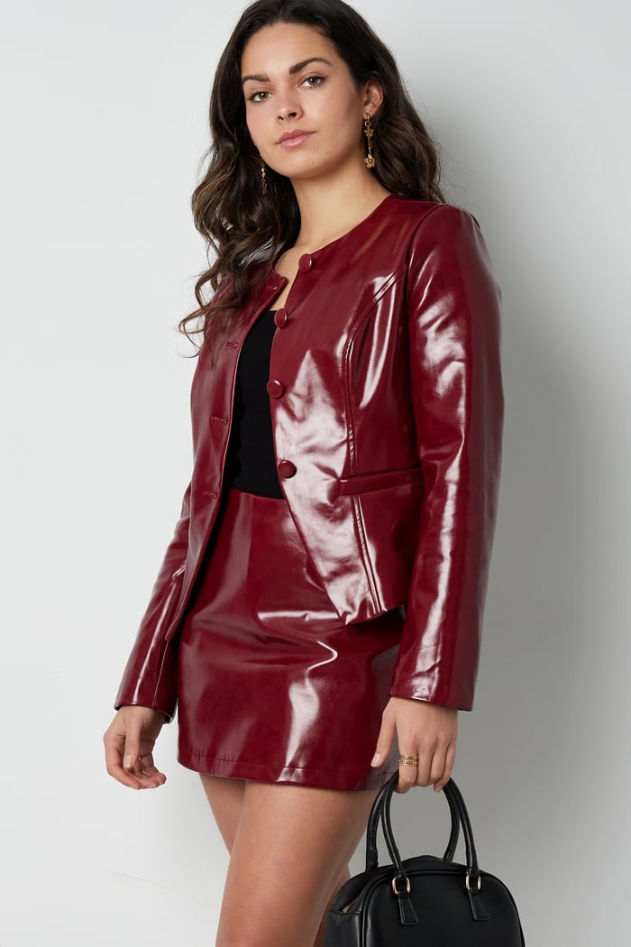 Gonna/pantaloncini in ecopelle