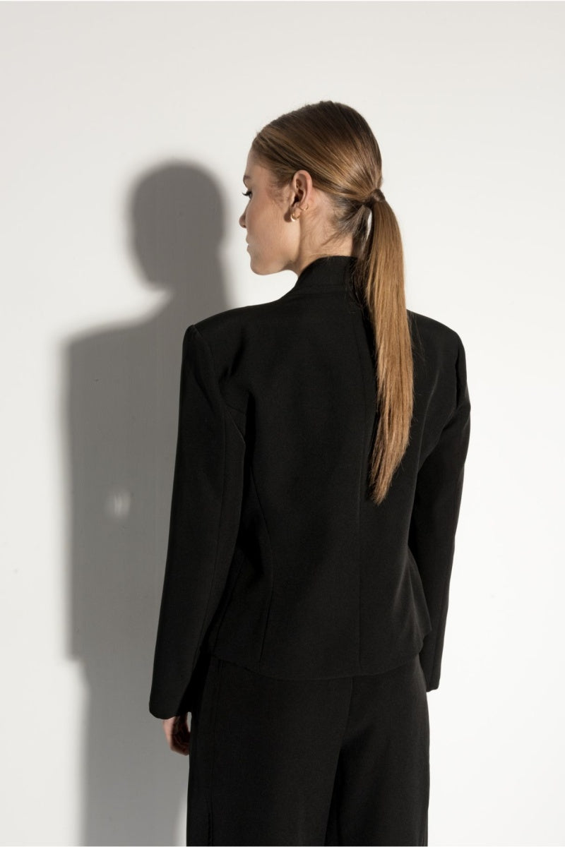 Blazer doppiopetto in tessuto tecnico