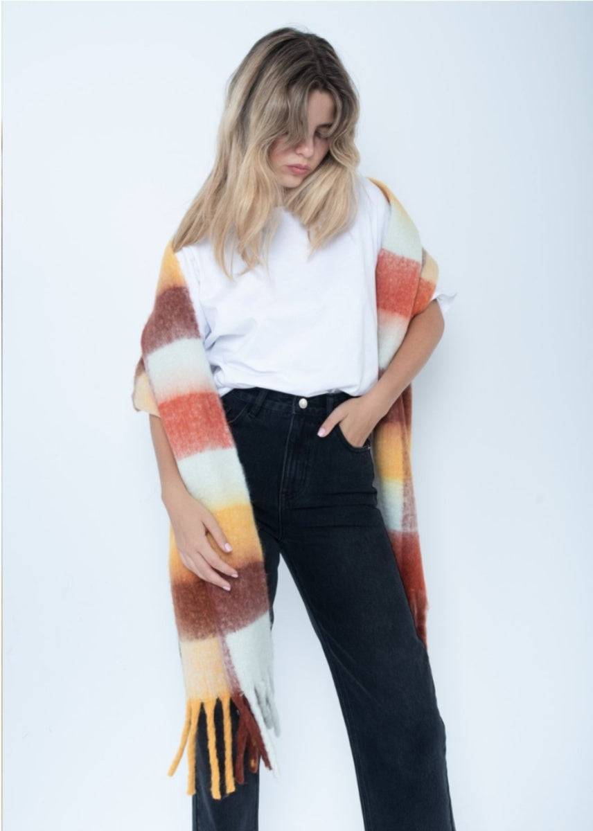 Sciarpa scozzese a quadri