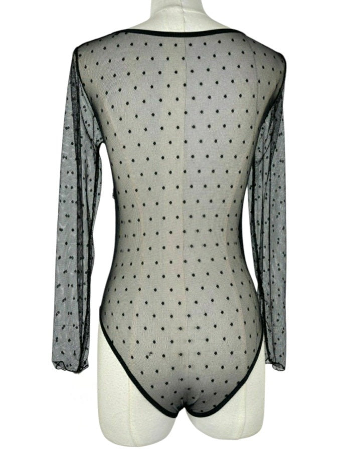 Body in tulle e pizzo