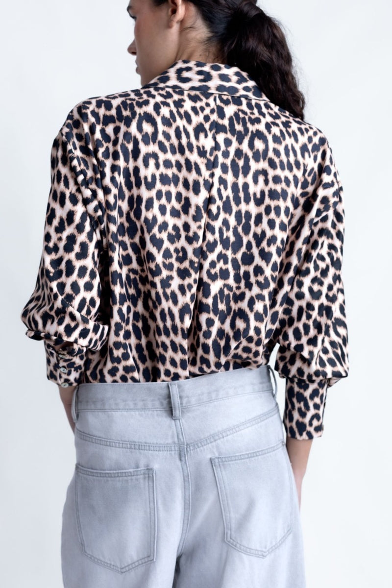 Camicia leopardata
