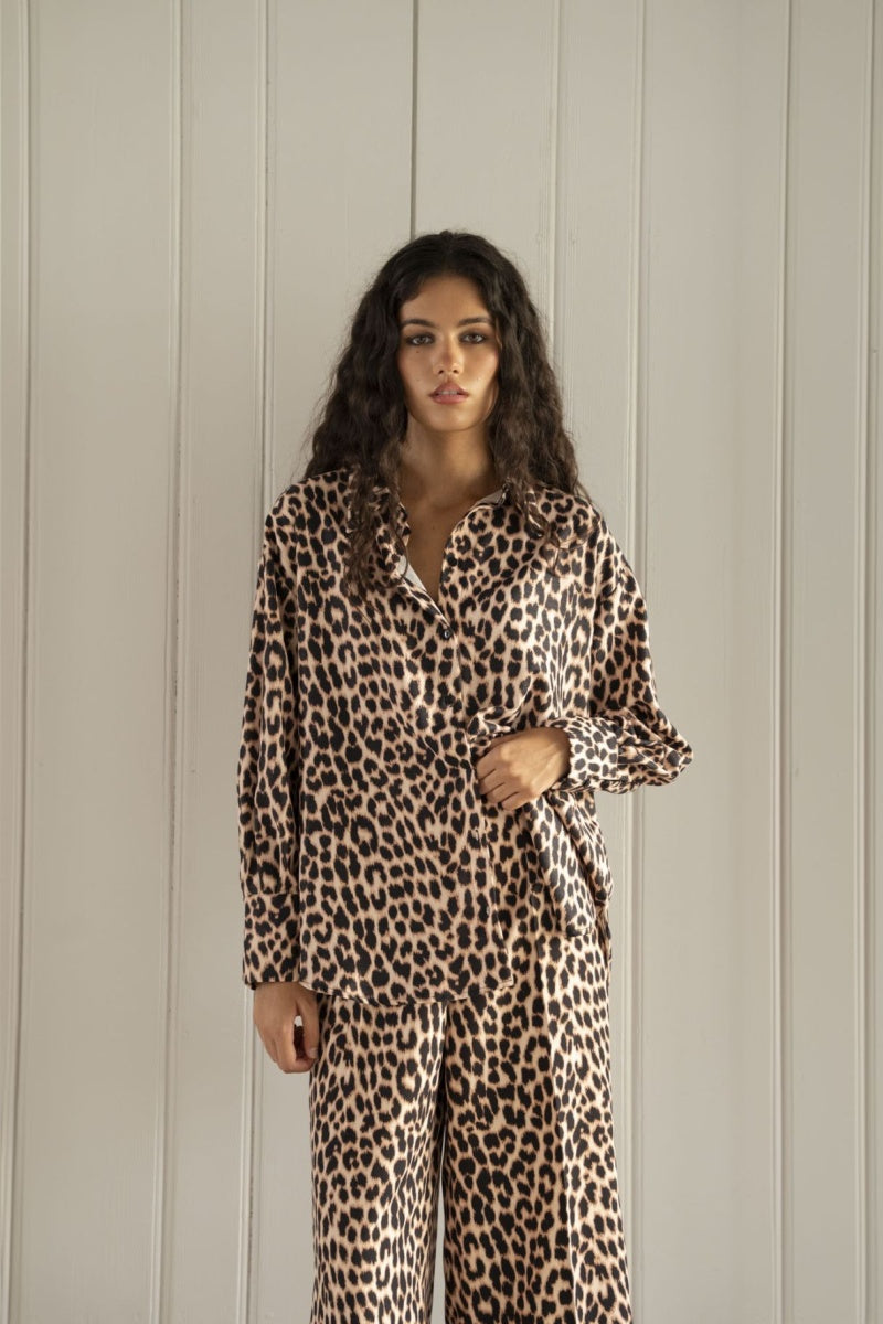Camicia leopardata